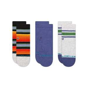 Stance Unisex Rockford Baby 6- 12 Months Crew Socks Indigo 3 Pairs Pack One Size